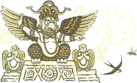 Оса и ласточка