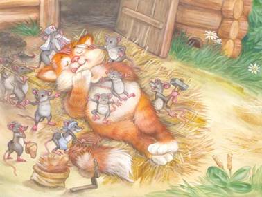 Русская народная сказка о животных. О Ваське-Муське