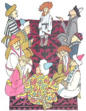 Как мальчик спас свой город. Киргизская сказка