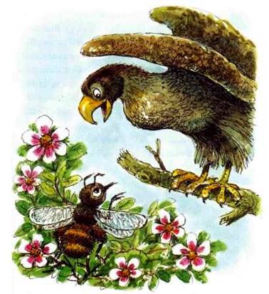 Орёл и пчела