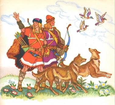 Латышская сказка. Белый олень