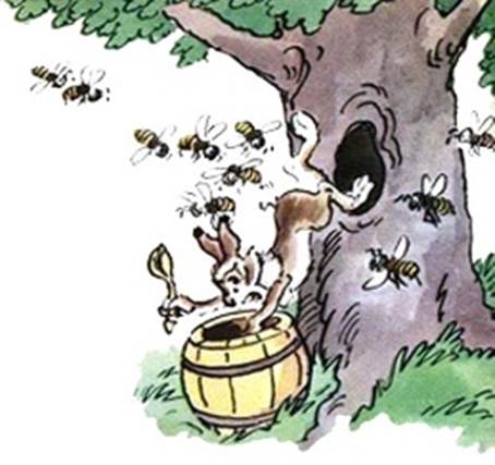 Жадный заяц. Басни Михалкова