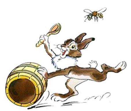 Жадный заяц. Басни Михалкова