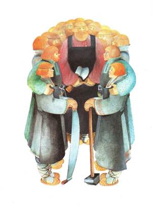 Деревянный орел. Русские народные сказки