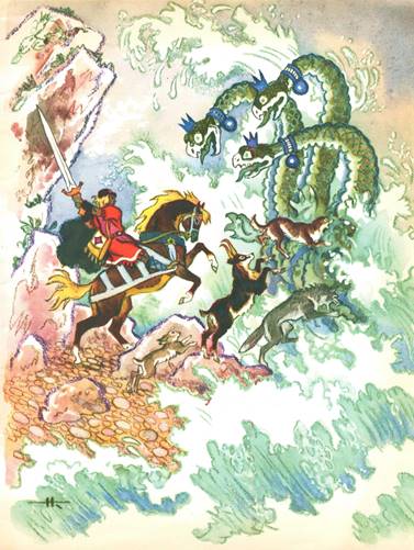 Латышская сказка. Белый олень