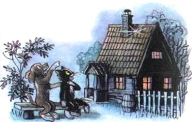 Осколок луны на черепичной крыше. Михаил Пляцковский