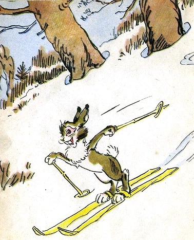 Зайцы и Волк. Михалков С.В.