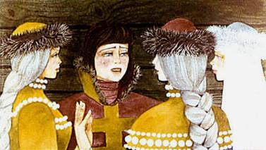 Иван Царевич и Белый Полянин. Русские народные сказки