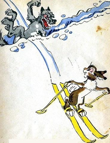 Зайцы и Волк. Михалков С.В.