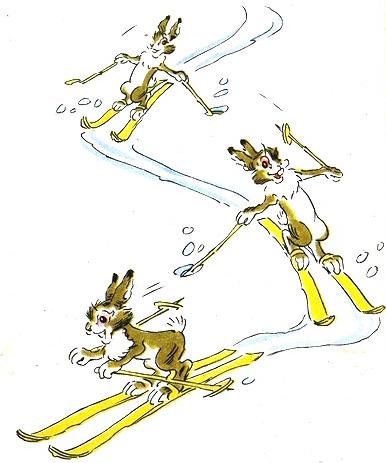 Зайцы и Волк. Михалков С.В.