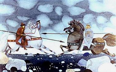 Иван Царевич и Белый Полянин. Русские народные сказки