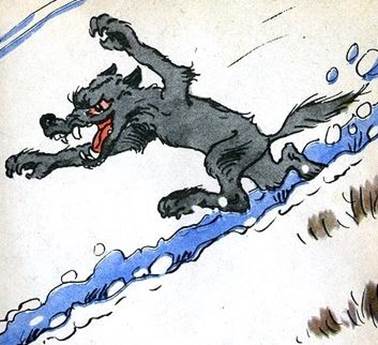 Зайцы и Волк. Михалков С.В.