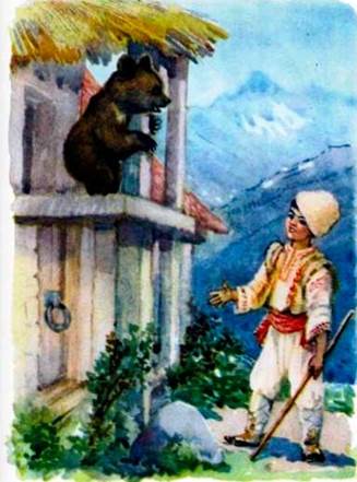 Мальчик и злая медведица. Болгарская сказка