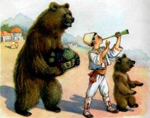 Мальчик и злая медведица