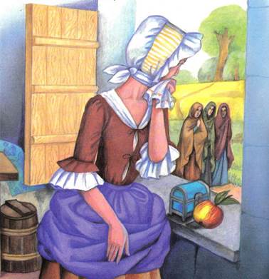 Сказка братьев Гримм. Три пряхи