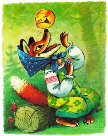 Русская народная сказка о животных. Колобок