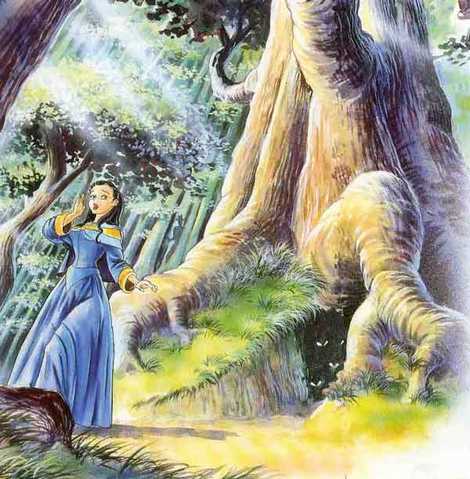 Белоснежка и семь гномов. В дремучем лесу