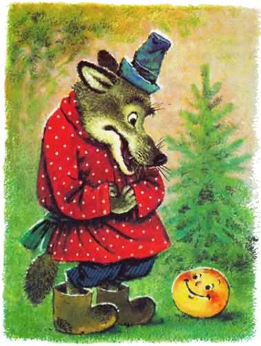 Русская народная сказка о животных. Колобок