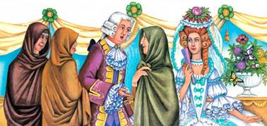 Сказка братьев Гримм. Три пряхи