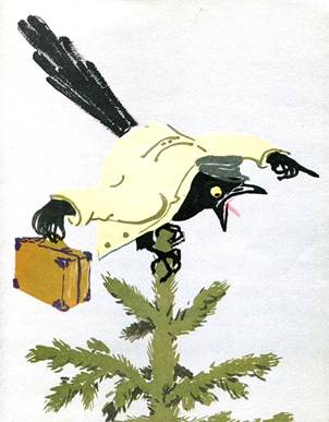 Дальновидная сорока. Басни Михалкова