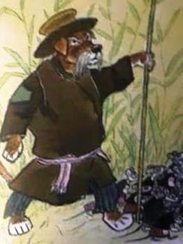 Почему и собака не дружат. Сказка с картинками