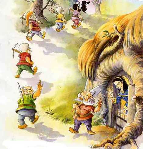 Белоснежка и семь гномов. Гномики