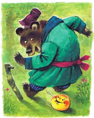 Русская народная сказка о животных. Колобок