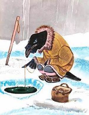 Эскимосская сказка. Ворон и лиса