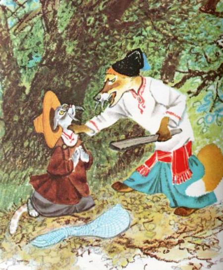 Как кот ходил с лисом сапоги покупать