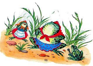 Лягушка и Вол. Крылов И.А.