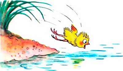 Я плаваю,— сказал Утёнок