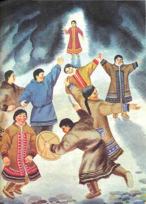 Эвенкийская сказка. Как змеев победили