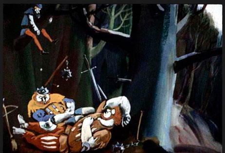 Гримм. Храбрый портной. Оба опять заснули