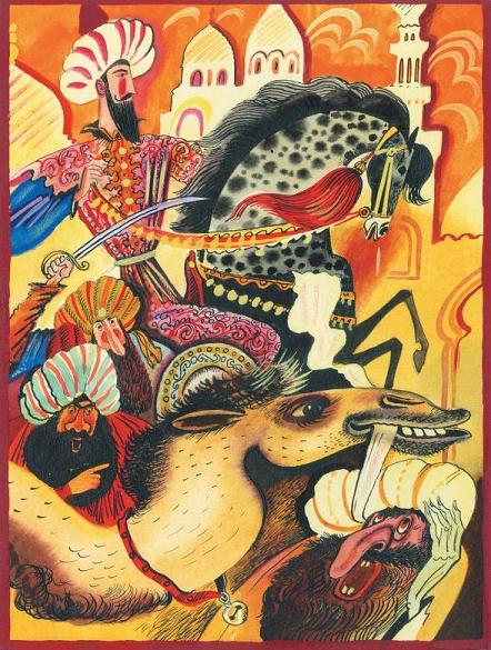 Калиф-Аист. Вильгельм Гауф