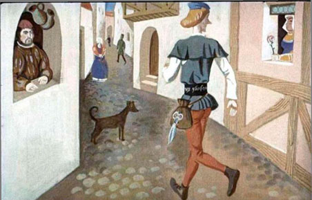 Гримм. Храбрый портной. Портной собрался в путь