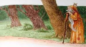 Сказка братьев Гримм. Золотой гусь