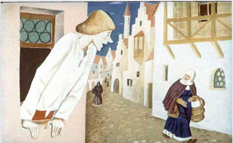 Гримм. Храбрый портной. Закричал портной в окошко