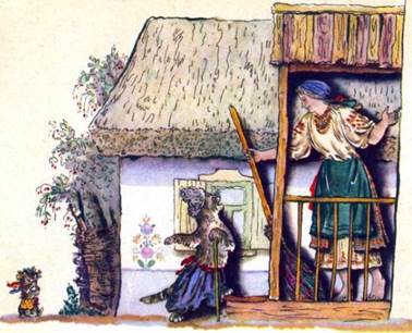 Серый котище