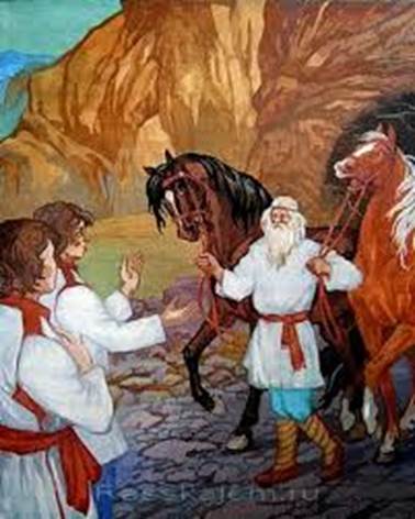 Русская народная сказка. Мудрая девица и семь разбойников