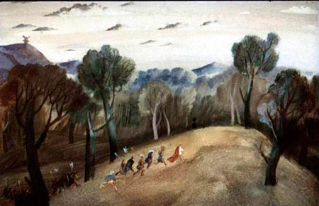 Гримм. Храбрый портной. Испугался король и кинулся бежать