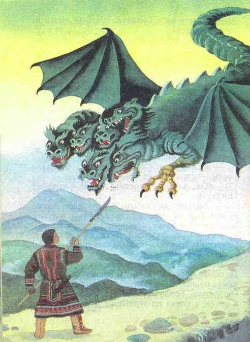 Эвенкийская сказка. Как змеев победили