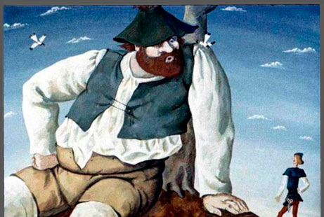 Гримм. Храбрый портной. Уходи, пока цел!