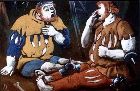 Гримм. Храбрый портной. Ты чего дерёшься?