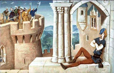 Гримм. Храбрый портной. Служит портной день, служит другой.