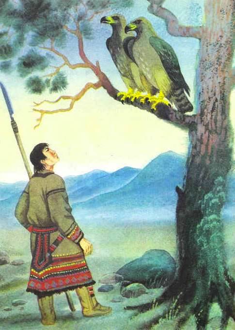 Эвенкийская сказка. Как змеев победили