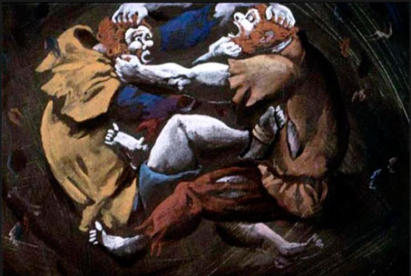 Гримм. Храбрый портной. Проснулся второй да как ударит своего товарища по лбу