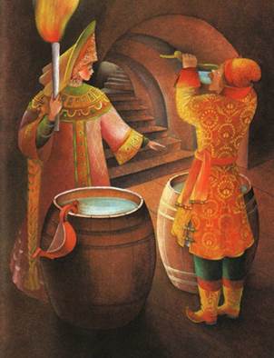 Медное, серебряное и золотое царства. Русские народные сказки