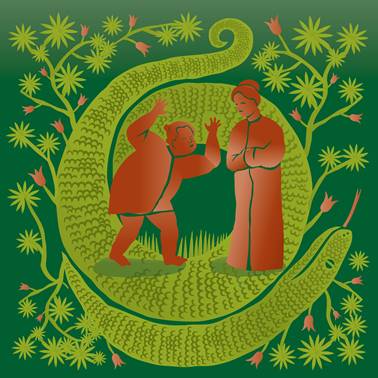 Японская сказка. Врун