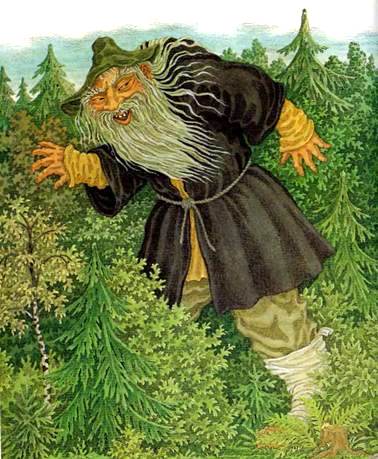 Цыганская сказка. Как цыган зарекся с лесовиком спорить