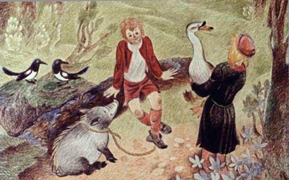 Счастливый Ганс. Сказка братьев Гримм